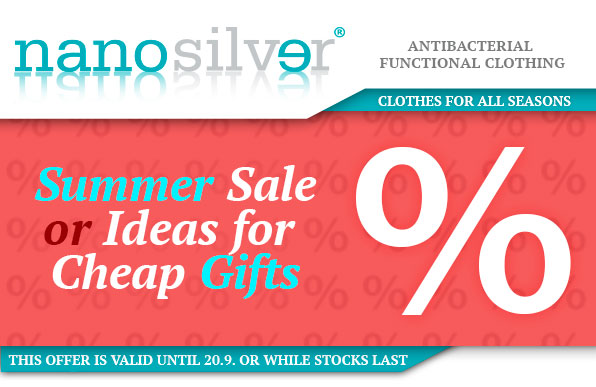 www.nanosilver.eu - Summer Sale or Ideas for Cheap Gifts