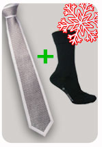 Christmas gifts, Magic tie + formal socks